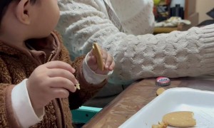 Baby's Chuckle Makes Family Erupt In Laughter