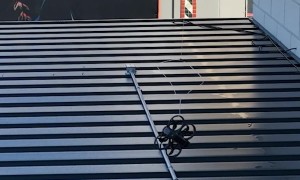 Drone Rooftop Rescue Mission