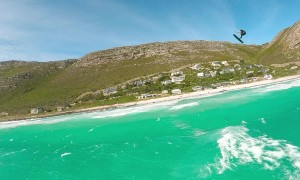 KiteSurfer Bounces On Water In Hard Crash