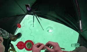 Phone Slips Into an Icy Abyss