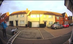 Minor Mishap With Ladder