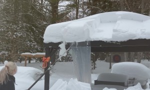 Custom Snow Removal Contraption