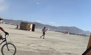 Dust Devil at Burning Man