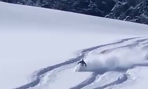 Heliskiing In Powdery Chilean Snow