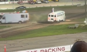 Wisconsin School Bus Demolition Derby