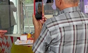 Man Films Self Instead Of Interviewee