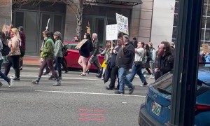 Women's Day March in Portland Oregon