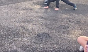 Toddler Flirts With Girls At The Park