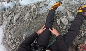 Climber Loses Footing, Slides Down Glacier