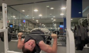 Gym Spotter Help Asked For In Lower Case