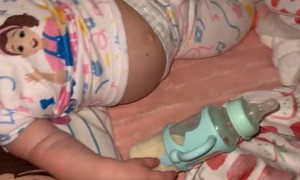 Kid Hilariously Conked Out At Awkward Angles