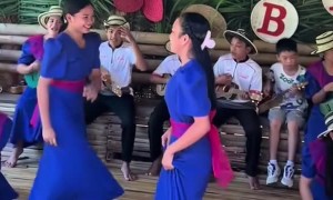Tandem Traditional Tinikling Dance