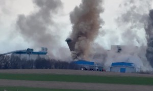 Homer City Power Plant Implosion