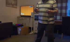 Stumbling Backward During Scary VR Game