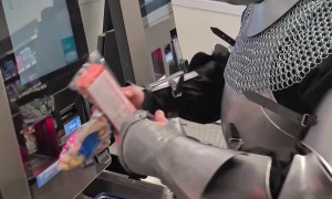 Sir Knight Goes on a Shopping Trip
