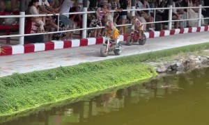 Monkeys Riding Motorcycles