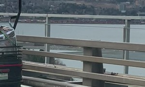 Grandma Scootin' Past the Cops