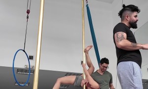 Coaches Intervene When Pole Dancer Collapses During Practice