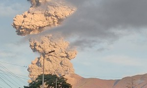 Kanlaon Volcano Eruption Sends Giant Ash Plum Into Sky