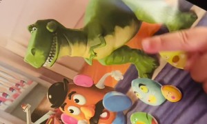 Kid Thinks Dad Is Potato Head Toy