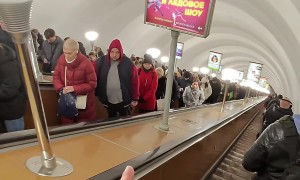 Playing Finger Pew Pew With Underground Passengers