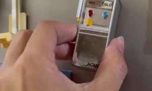 Grandma's Fridge Covered In Tiny Household Items