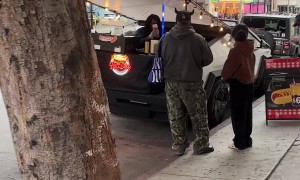 Cybertruck Hot Dog Stand
