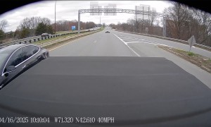 Tesla Impatiently Merges