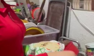 Fiery Mishap in the Tortilleria