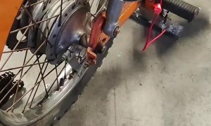 Customized Exhaust Made From Lubricant Can