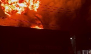 Explosion at Glenfield Recycling Plant