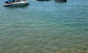 Racing Boat Somersaults Through Air