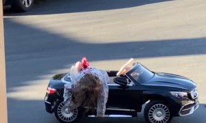 Kid Sleep Driving An RC Car