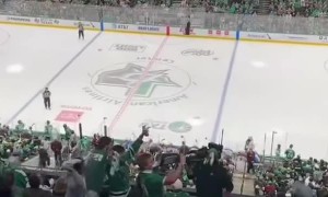 Prosthetic Leg Beer Chug