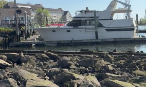 Boat Crashes Into Dock