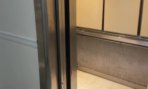 Elevator Door Opens Aggressively