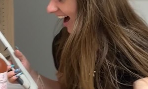 Using a Flat Iron to Uncork a Wine Bottle