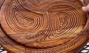 Cool Wood Workmanship In Thrift Store Find