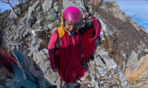 Base Jumping in Italy