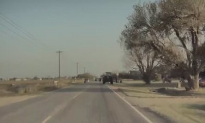 Autopilot Fails and Collides With Tractor