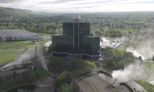 Sheraton Crossroads Hotel Controlled Implosion