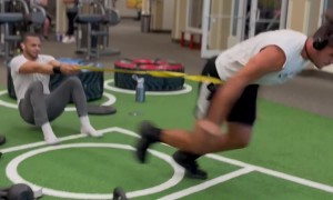 Resistance Training Turned Into a Front Flip