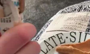 Ice Cream Cone Got Double Wrapped