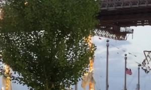 Cuauhtemoc Ship Collides Into Brooklyn Bridge