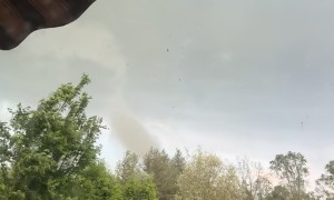 Tornado Going Through Bloomington Indiana