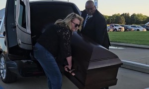 Funeral Director's Daughter Goes To Prom In A Casket