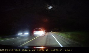 Passing on a Blind Curve, Uphill, in the Dark