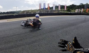 Kids Racing Go-Karts Get in an Accident