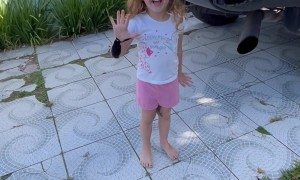 Daughter Gives Herself Exhaust Pipe Makeover