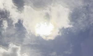 Parhelion Illusion Causes Six Suns Over Las Vegas